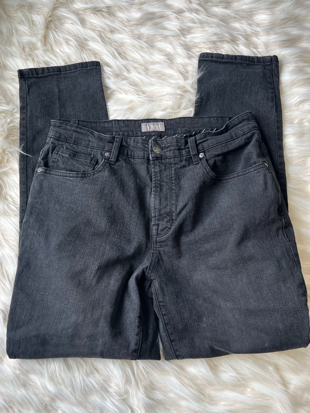 Ted Baker Jeans Men's 32x29 Mid Rise Straight Leg Black - Picture 3 of 5